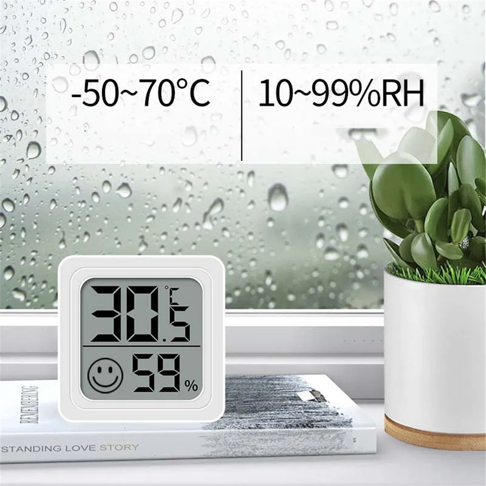 3/5PCS Mini LCD Digital Thermo - Weather Station Indoor 评论和价格