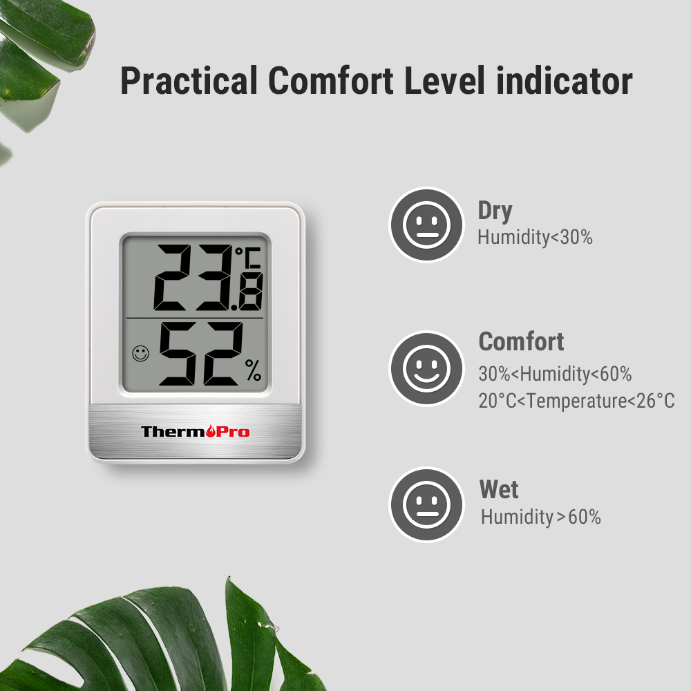 ThermoPro TP-49 Mini Weather S - Weather Station Indoor 评论和价格