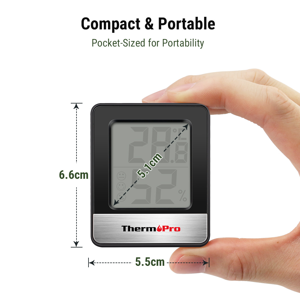 ThermoPro TP-49 Mini Weather S - Weather Station Indoor 评论和价格