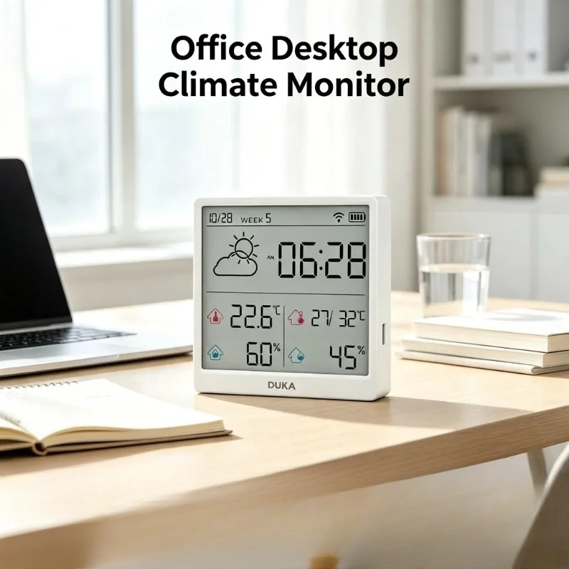 DUKA ATuMan Wi-Fi Smart Temper - Weather Station Indoor 评论和价格
