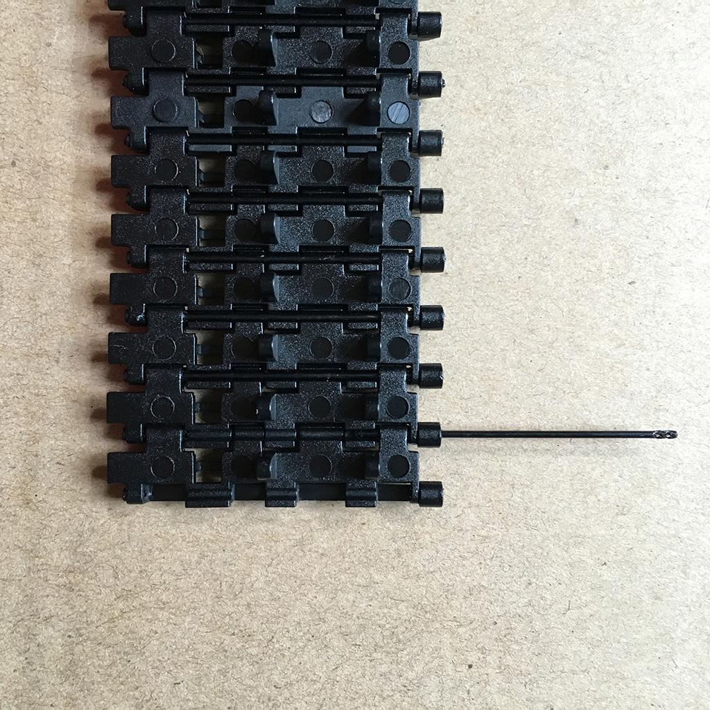Black Tank Track Chain Plastic - Science Robot 评论和价格