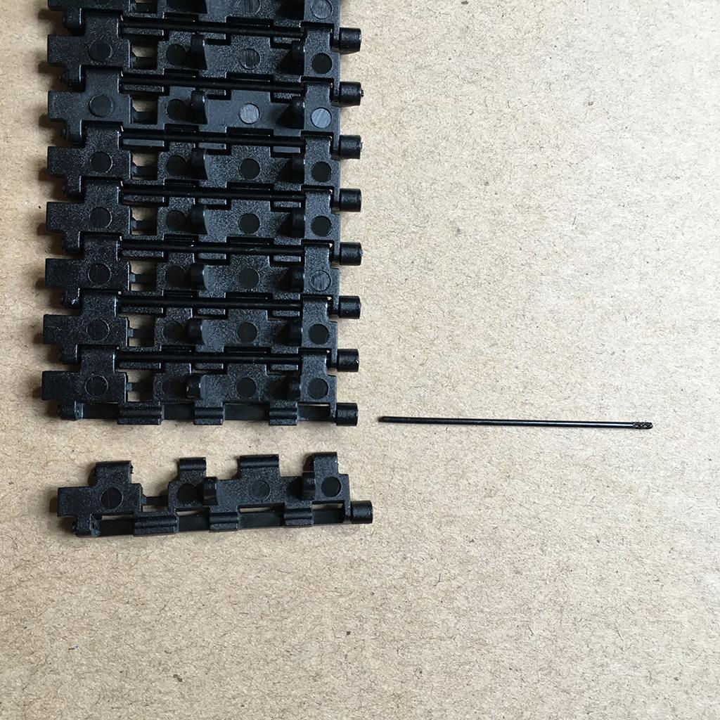 Black Tank Track Chain Plastic - Science Robot 评论和价格