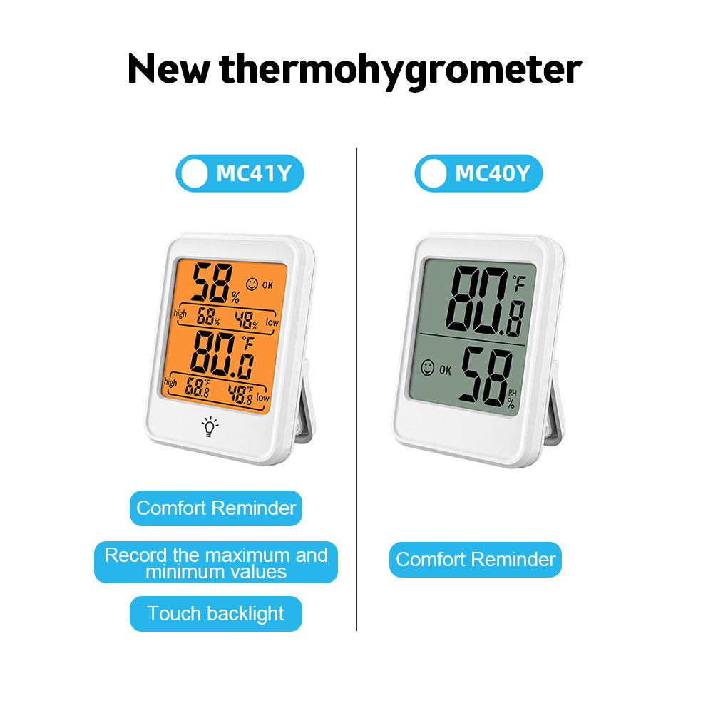 MC40 MC41 LCD Digital Thermo-H - Weather Station Indoor 评论和价格